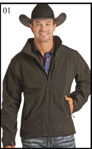 Panhandle Slim® Men's Solid Softshell Zip Front  Jacket