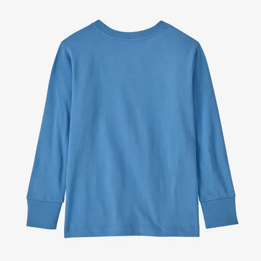 Patagonia Baby Long-Sleeved Regenerative Organic Certified™ Cotton Fitz Roy Skies T-Shirt 2024