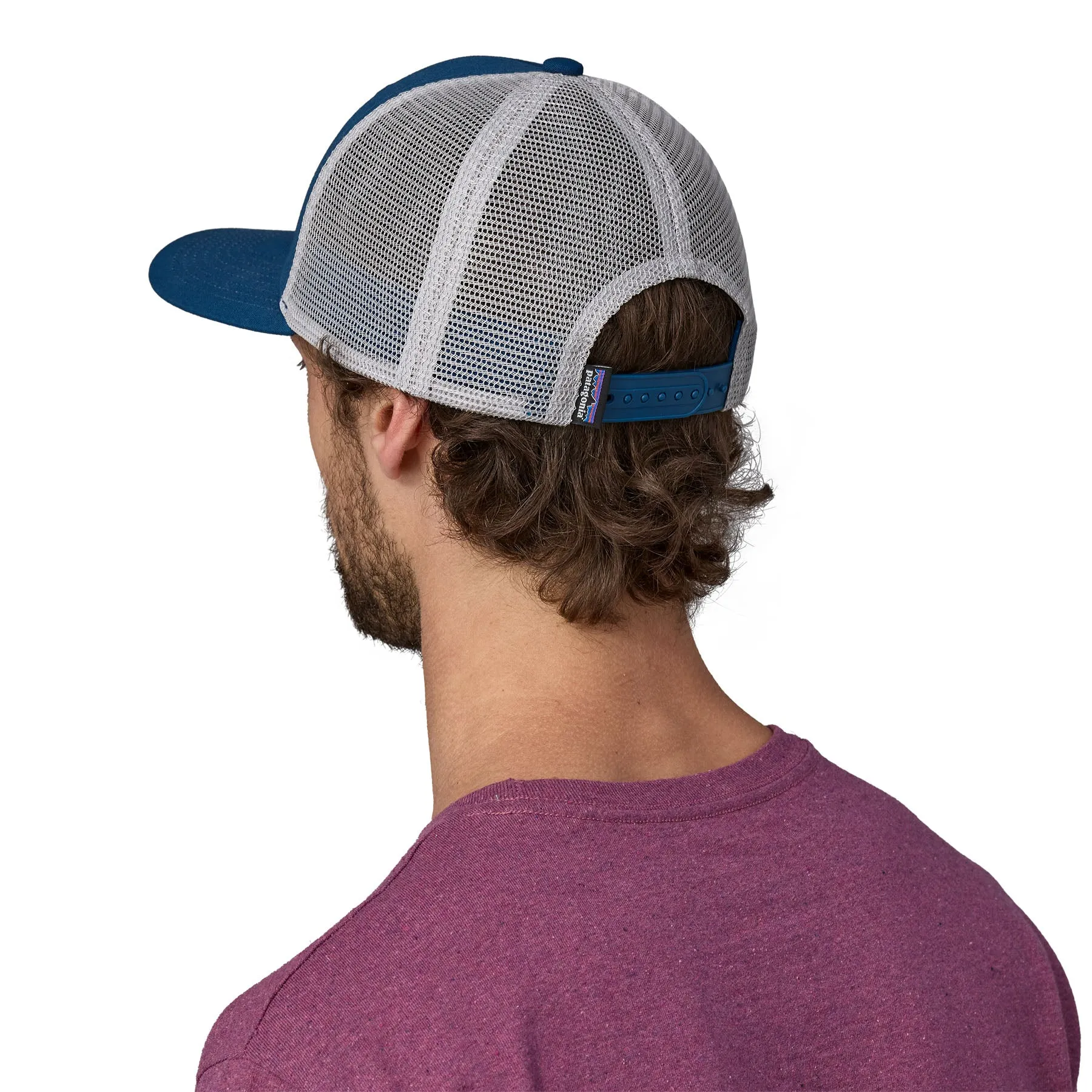 Patagonia Fitz Roy Trout Trucker Hat Lagom Blue