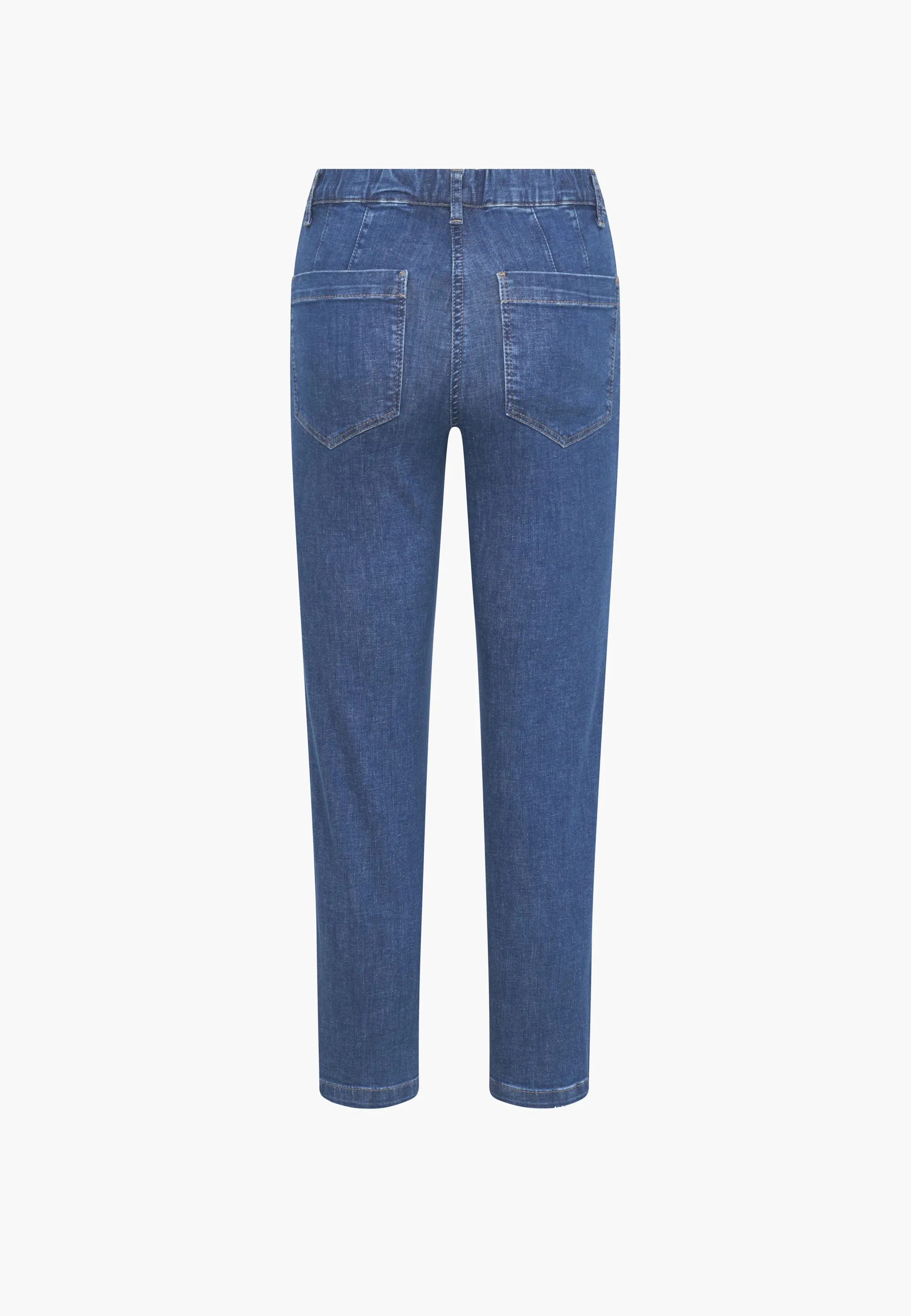 Piper Regular Crop - Blue Denim