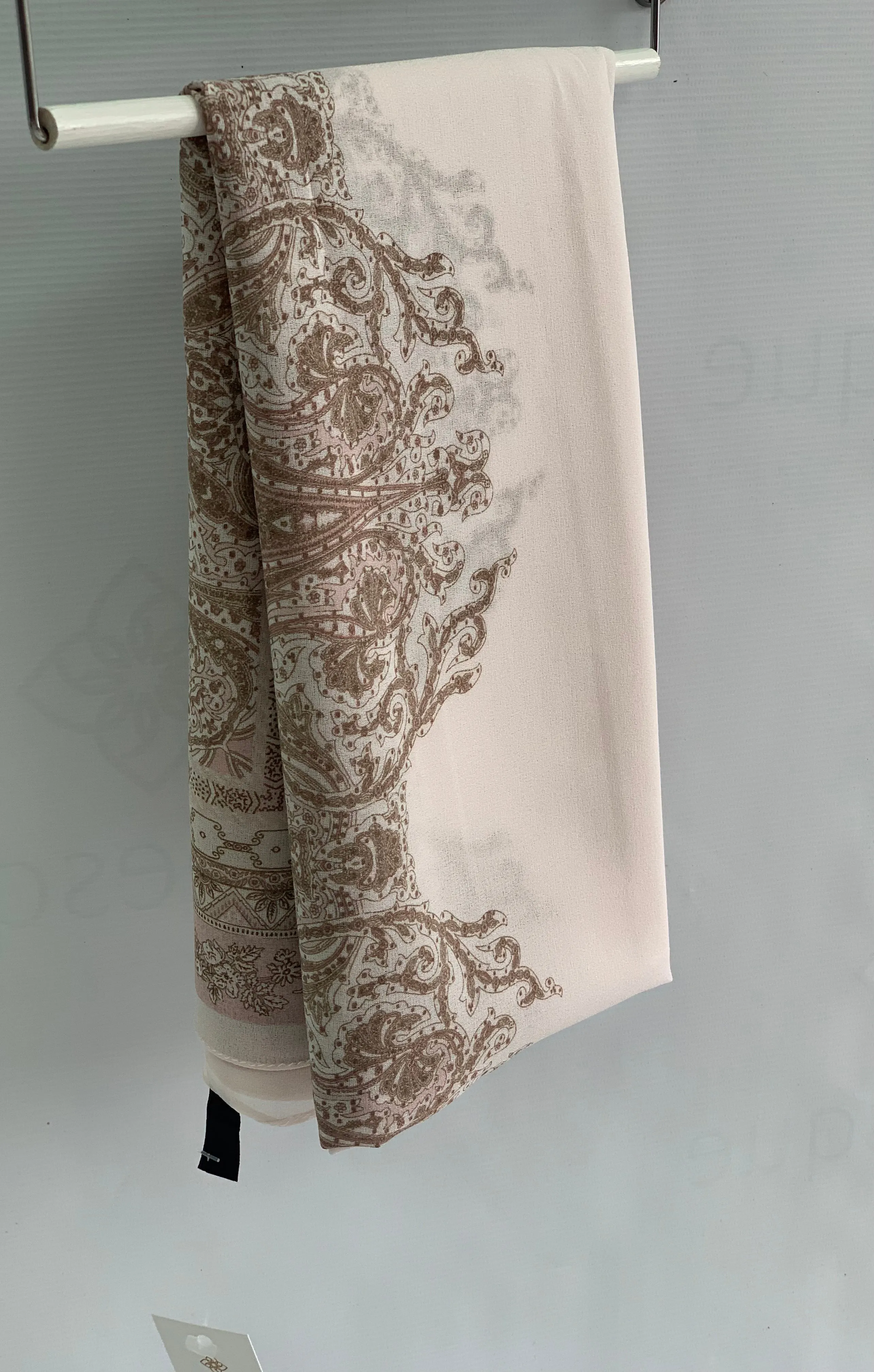 Premium Karaca Soft Chiffon Damask square Hijab