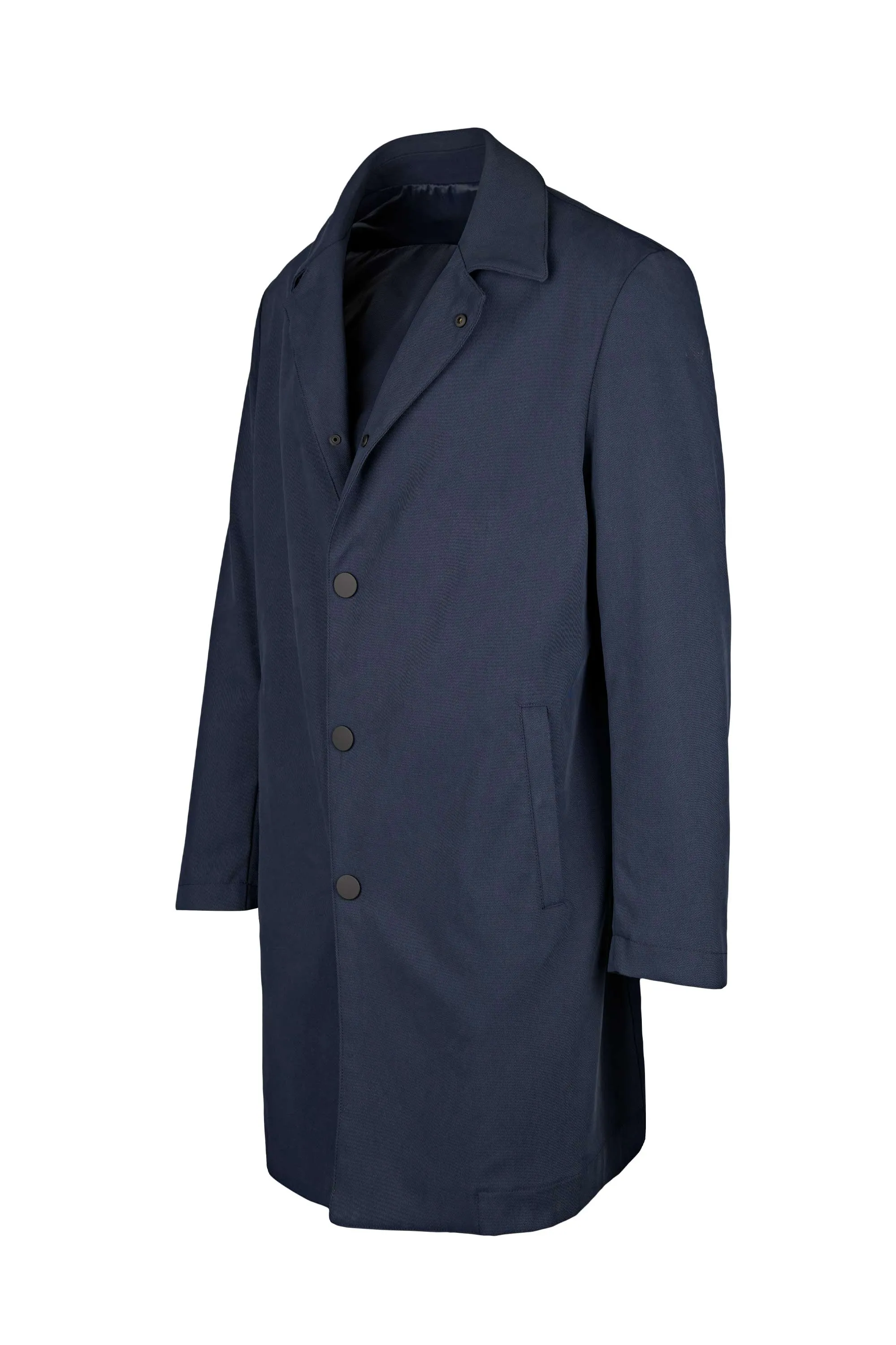 Technical Cotton Raincoat