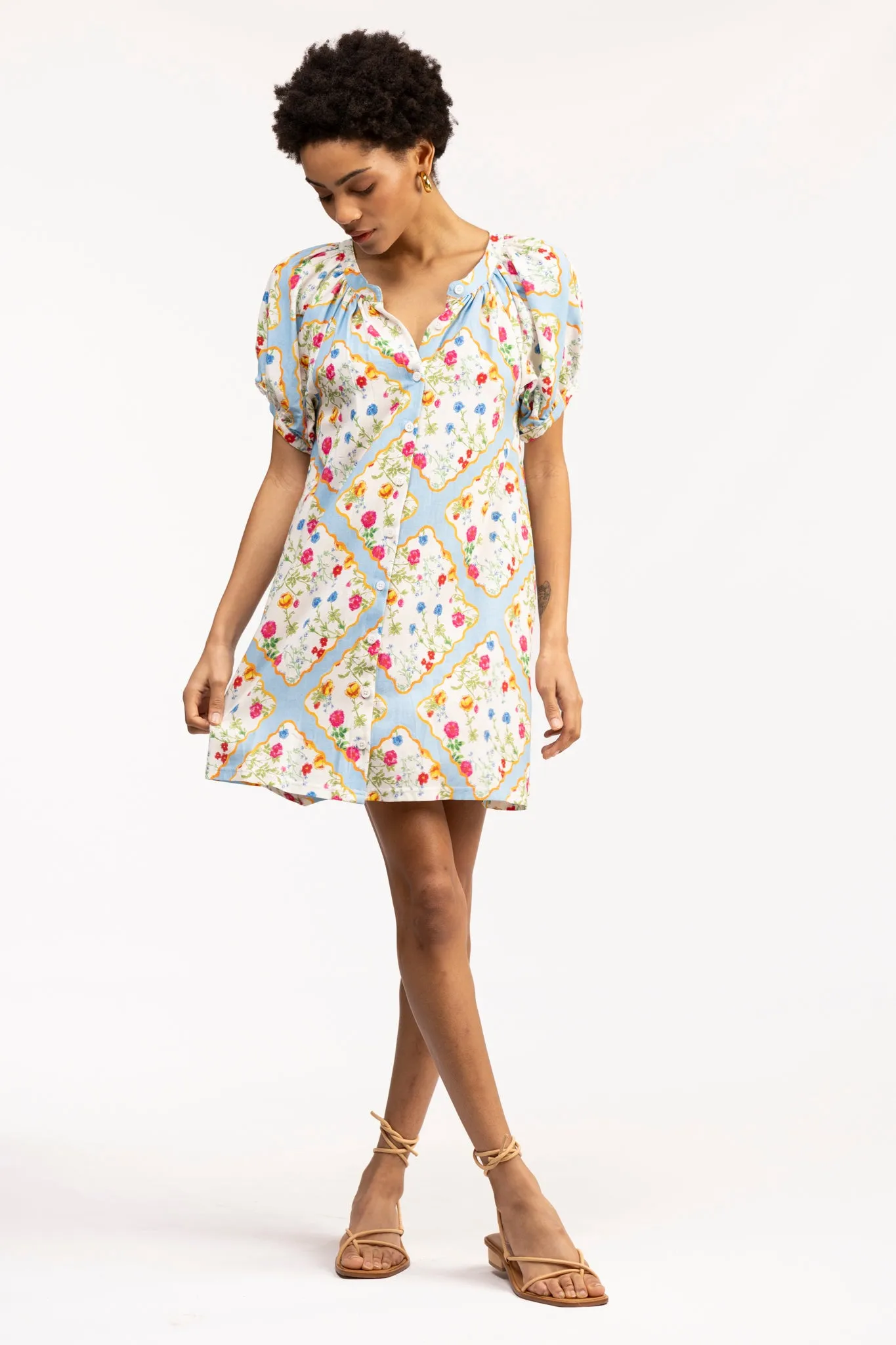 The Posie Dress - Chantilly Meadow