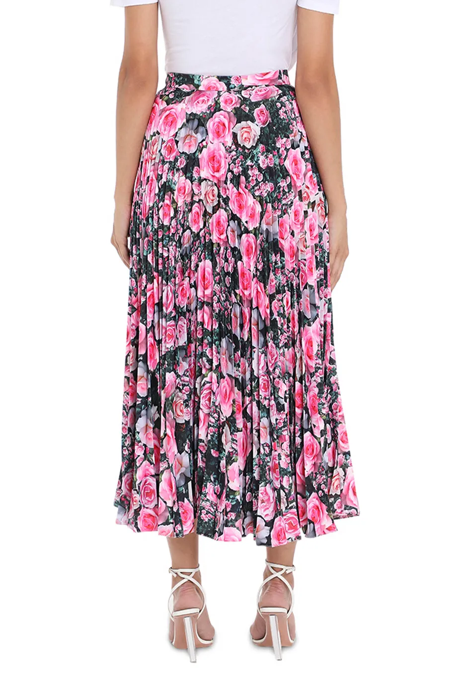 The Rose Garden Pleated Skirt