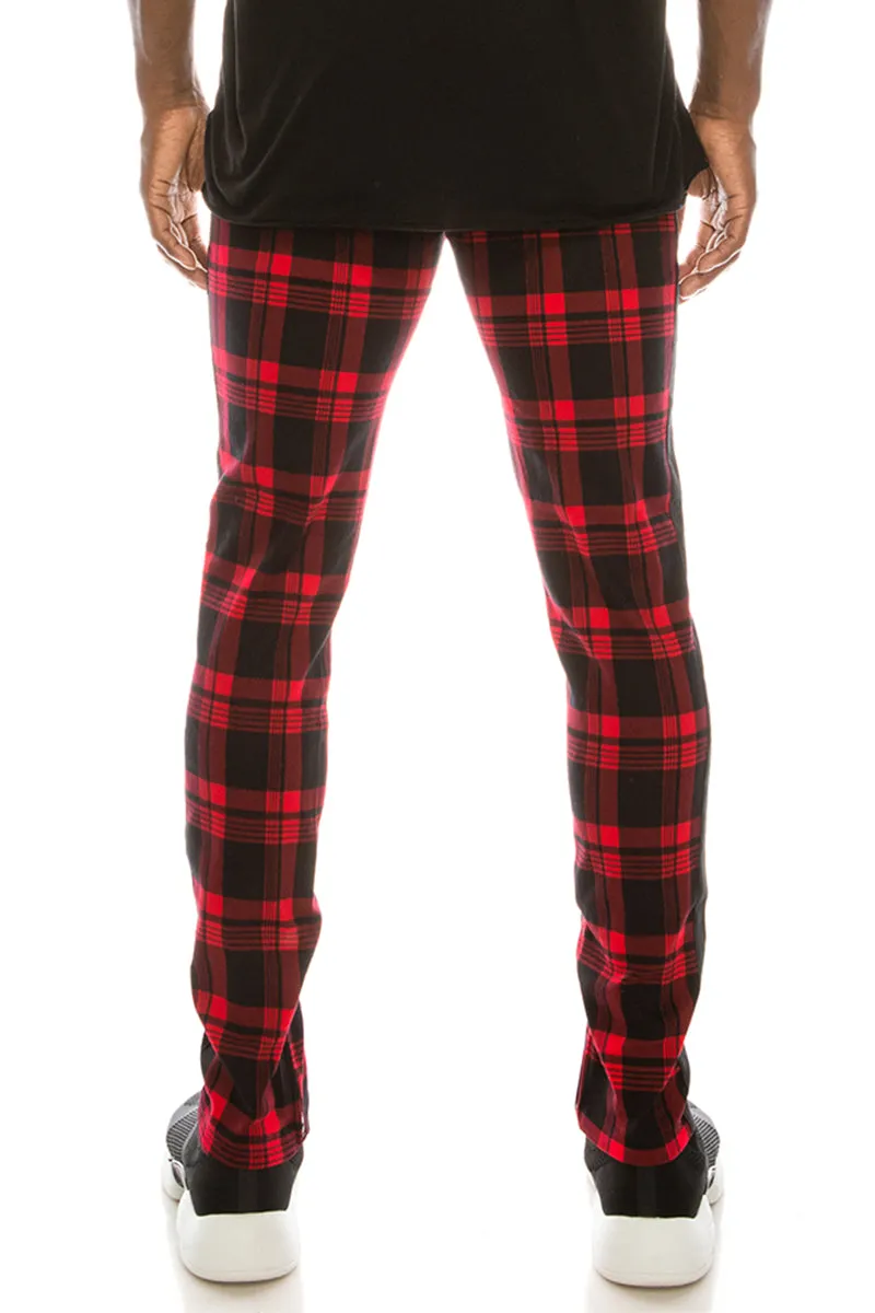 TR537 Plaid Track Pants (Open Pack)