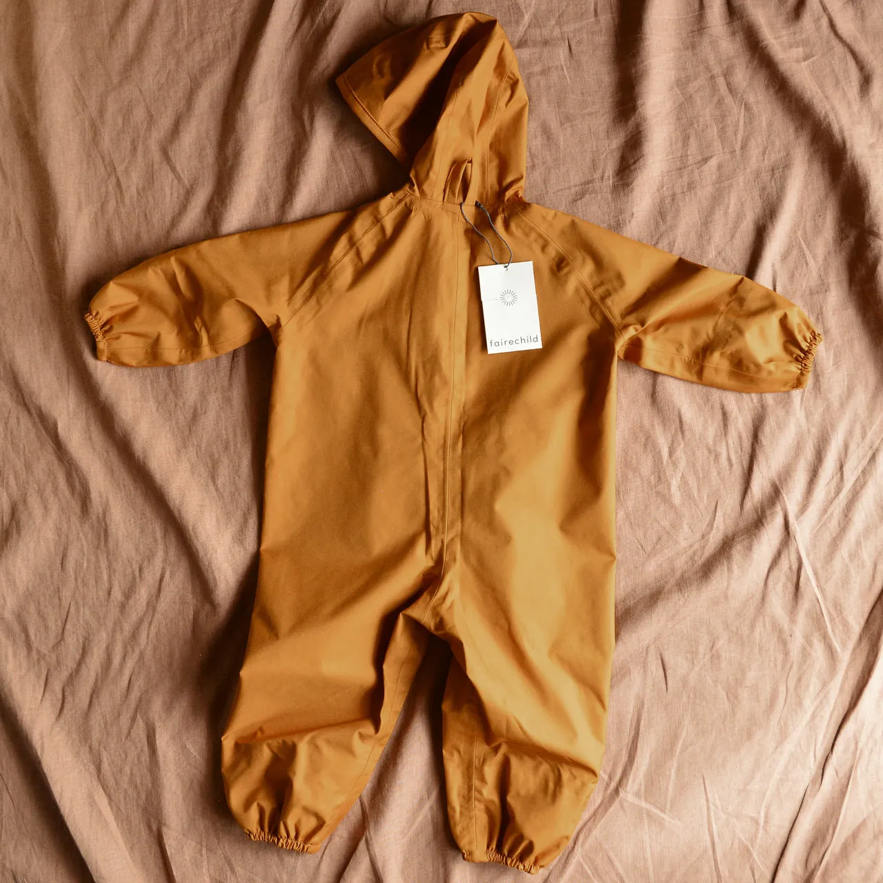 Waterproof Onesie Overalls 100% recycled PET - Arbutus (3-18m) *Last One!