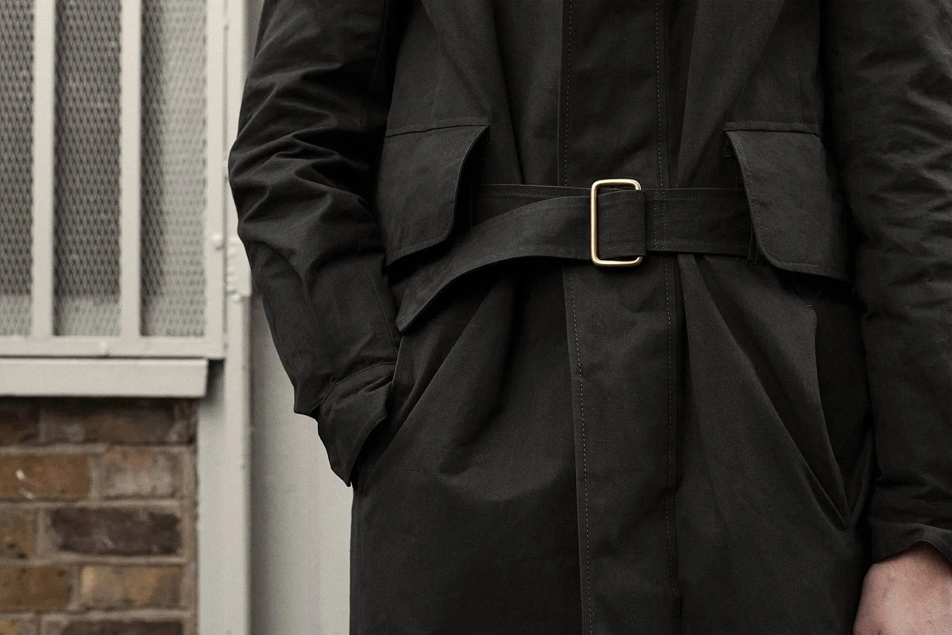 Weatherproof Ripstop Trench Coat