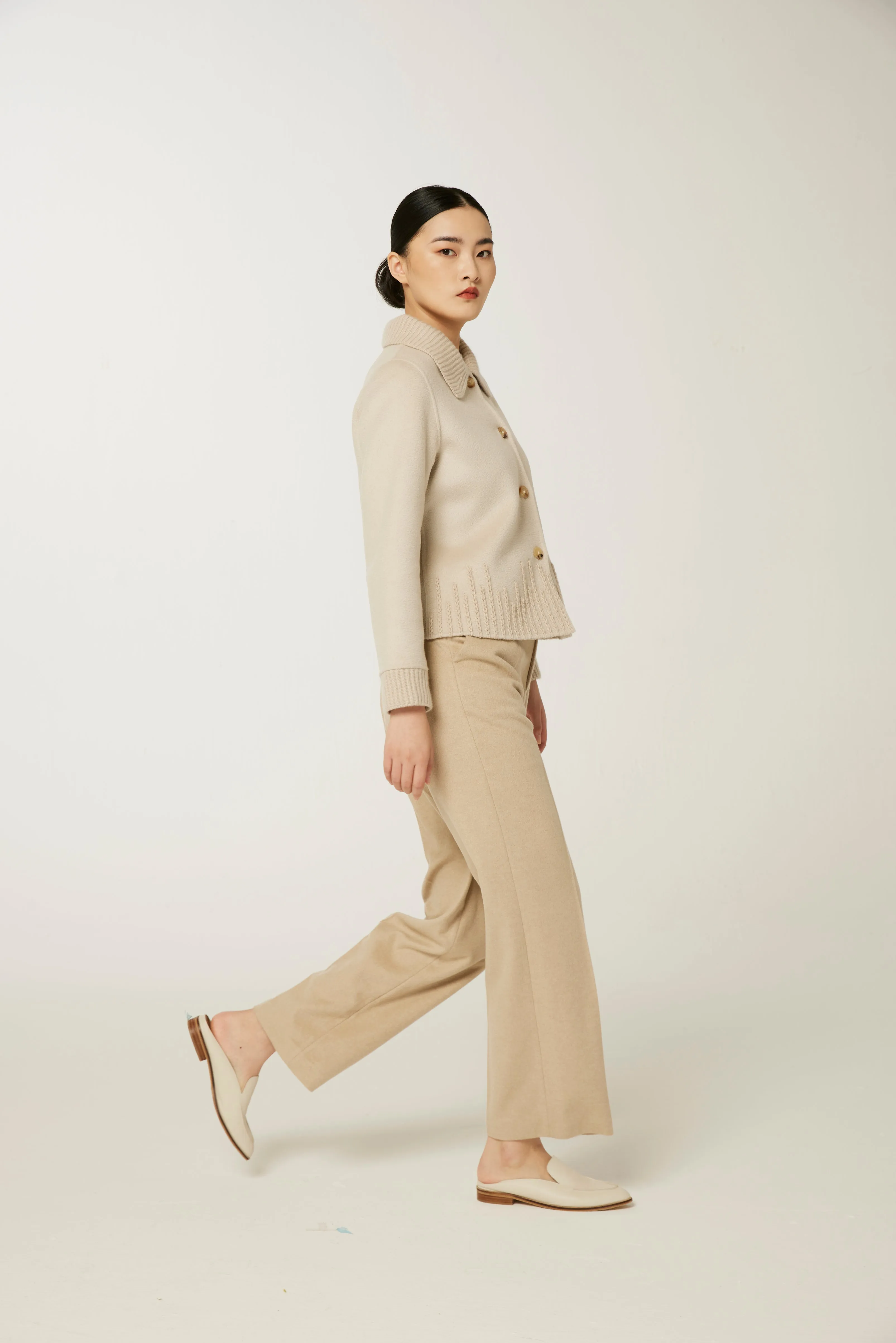 Women's cashmere trousers