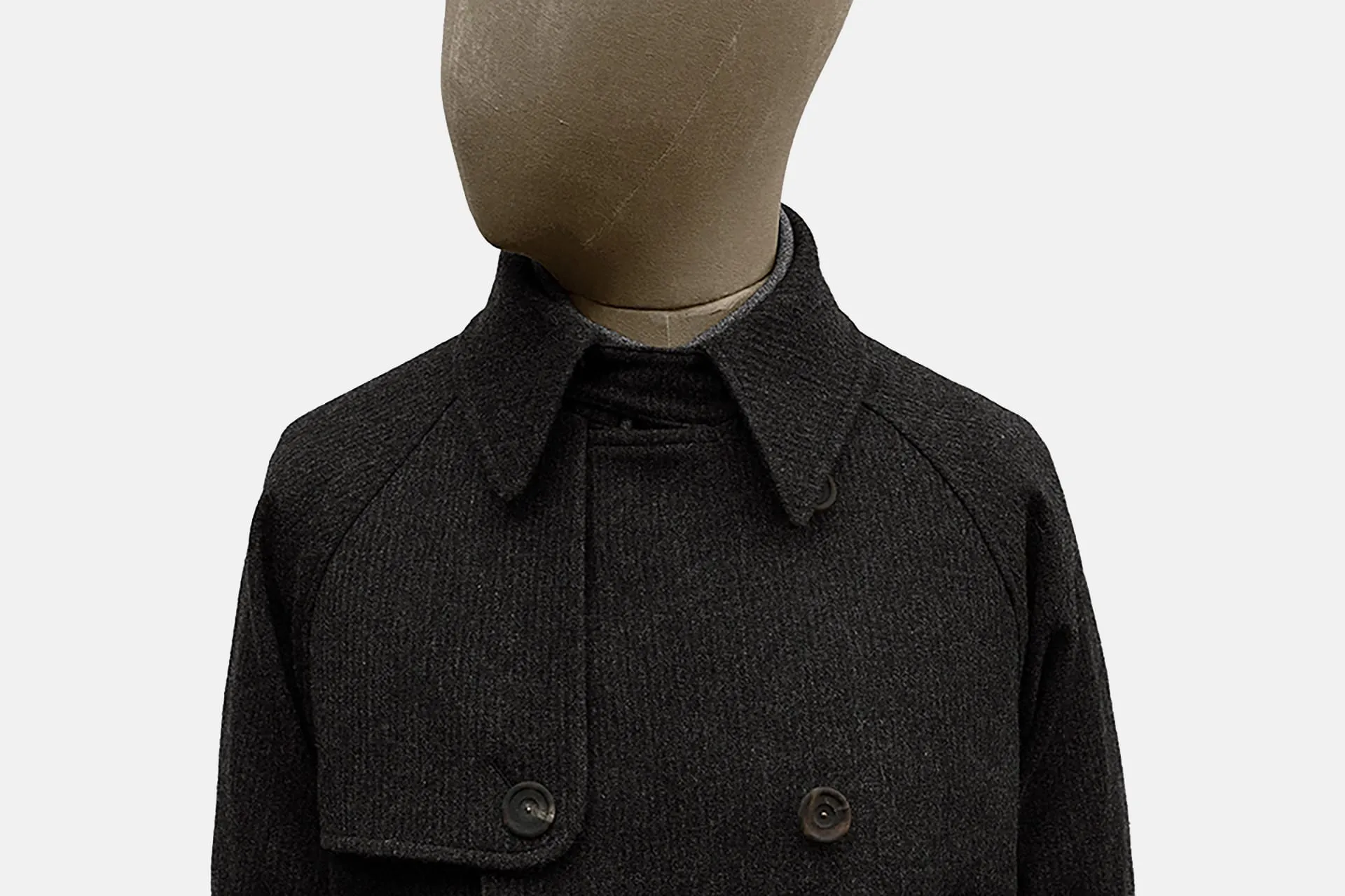 Woollen Bedford Trench Coat