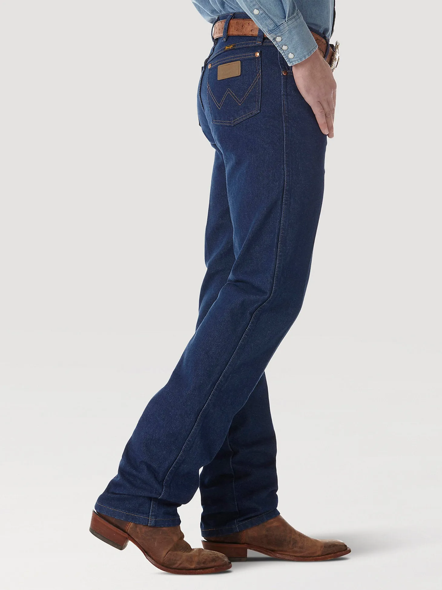 WRANGLER® COWBOY CUT® ORIGINAL FIT JEAN IN PREWASHED INDIGO : 13MWZPW